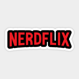 NERDFLIX Sticker